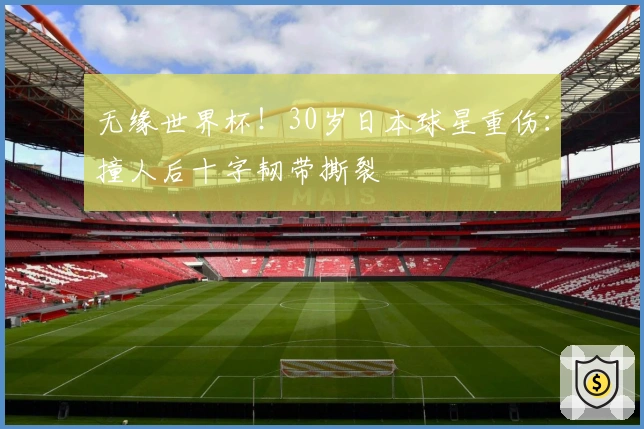 无缘世界杯！30岁日本球星重伤：撞人后十字韧带撕裂